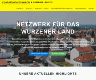 Standortinitiative-Wurzen.de(Standortinitiative Wurzen & Wurzener Land) Screenshot