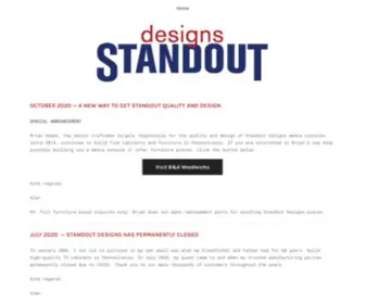 Standoutdesigns.com(Shop for high) Screenshot