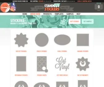 Standoutstickers.com(Stickers) Screenshot