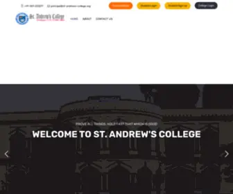 Standrewscollegegkp.com(Andrew's Online Payment Portal) Screenshot