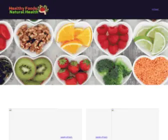 Standrewshealthcare.org(Healthy Foods Natural Health) Screenshot
