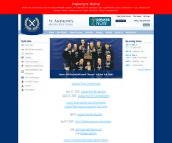 Standrewshigh.ca(St Andrew's Catholic High School) Screenshot