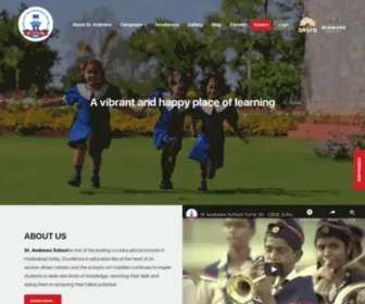 Standrewsindia.com(St. Andrews School) Screenshot