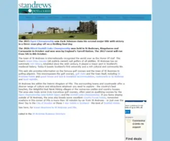 Standrewsopen.com(St Andrews Open) Screenshot