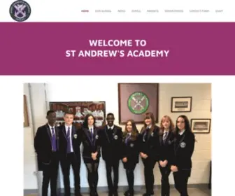 Standrewspaisley.com(St. Andrew's Academy) Screenshot