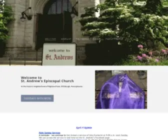 Standrewspgh.org(Saint Andrew's Episcopal Church) Screenshot