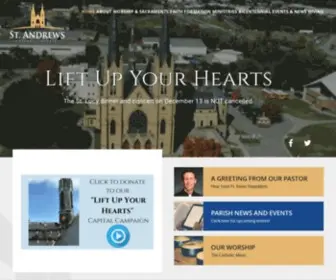 Standrewsva.org(Andrew's Catholic Church) Screenshot