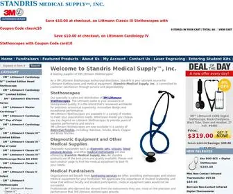 Standris.com(Standris Medical Supply) Screenshot