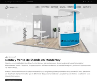 Stands-Monterrey.com(Stands en Monterrey) Screenshot