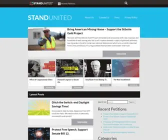 Standunited.org(Standunited) Screenshot