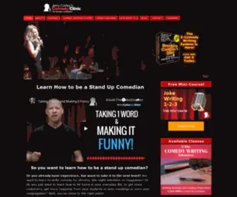 Standupcomedyclinic.com(Stand Up Comedy Clinic) Screenshot