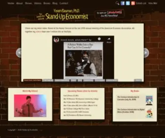 Standupeconomist.com(Stand-Up Economist) Screenshot