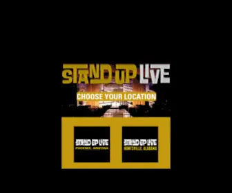 Standuplive.com(Stand Up Live Comedy Club) Screenshot