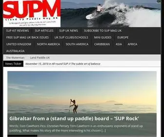 Standuppaddlemag.co.uk(UK stand up paddle boarding (SUP) at its best) Screenshot
