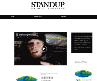 Standuppaddlemagazine.com(Tower Paddle Boards) Screenshot