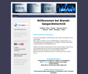 Stanek-Gasgeraetetechnik.at(Stanek Gasgeraetetechnik) Screenshot