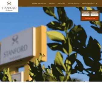 Stanfordinnanaheim.com(Hotel Suites in Anaheim CA) Screenshot