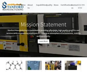 Stanfordmanufacturing.com(Stanford Manufacturing) Screenshot