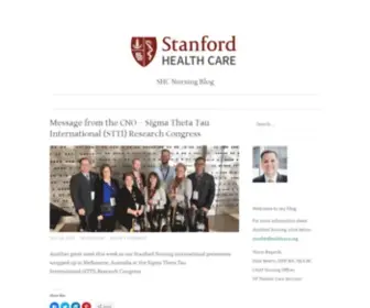 Stanfordnursing.com(SHC Nursing Blog) Screenshot