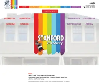 Stanfordpainting.com(Stanford Painting) Screenshot