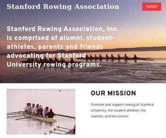 Stanfordrowing.org(THE ROWING ASSOCIATION) Screenshot