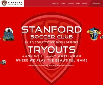 Stanfordsoccerclub.org(Stanford Soccer Club) Screenshot