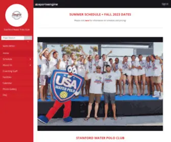 Stanfordwaterpoloclub.com(Stanford Water Polo Club) Screenshot