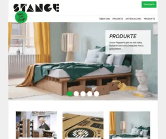 Stange-Design.de(Pappbetten und andere Möbel aus Pappe) Screenshot