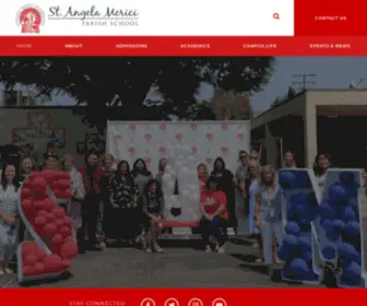 Stangelabrea.org(Angela Merici Parish School) Screenshot