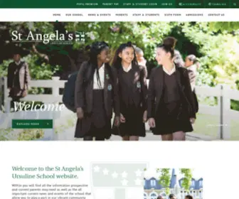 Stangelas-Ursuline.co.uk(St Angela’s Ursuline School) Screenshot