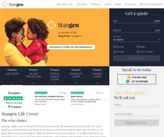 Stangenlife.co.za(Stangen) Screenshot