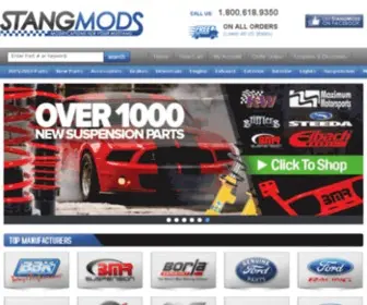 Stangmods.com(StangMods Mustang Parts & Performance) Screenshot