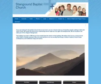 Stangroundbaptistchurch.org.uk(Stanground Baptist Church) Screenshot