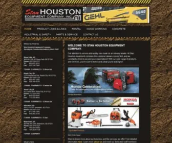 Stanhouston.com(Stan Houston equipment company) Screenshot