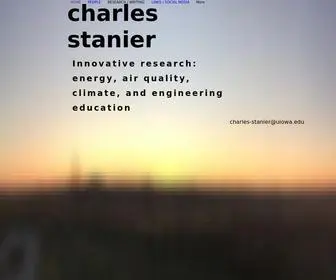 Stanierlab.org(Charles Stanier Research Group Climate Air Quality) Screenshot