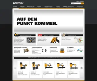 Stanley-Bostitch.de(Stanley Bostitch) Screenshot