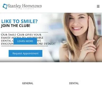 Stanleyhometowndentistry.com(Stanley Hometown Dentistry LLC) Screenshot