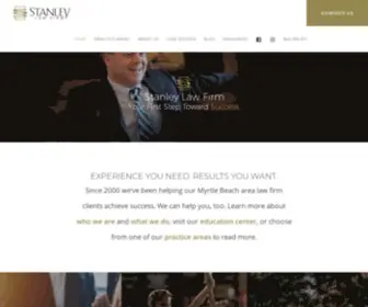 Stanleylawfirm.com(Stanley Law Firm) Screenshot