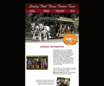 Stanleypark.com(Stanley Park Horse) Screenshot