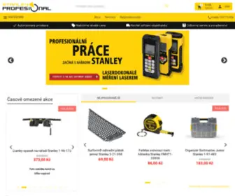 Stanleyprofesional.cz(Stanley Profesional) Screenshot