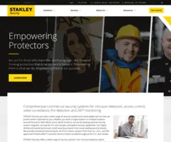 Stanleysecurity.com(STANLEY Security) Screenshot