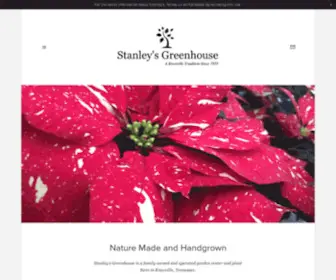 Stanleysgreenhouses.com(Stanley's Greenhouse) Screenshot