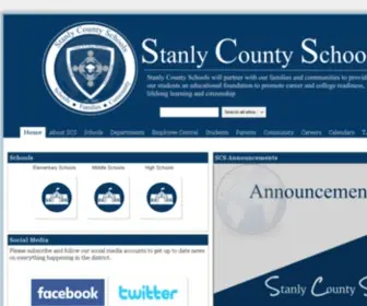 Stanlycountyschools.org(Stanly County Schools) Screenshot