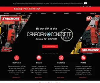 Stanmoreequipment.com(Stanmore Equipment Ltd) Screenshot