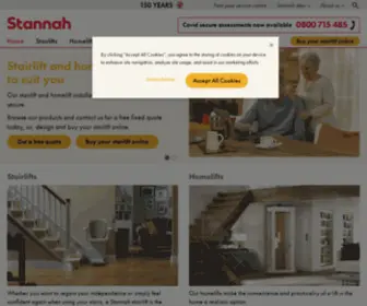 Stannahstairlifts.co.uk(Stannah Stairlifts & Homelifts Services & Installations In The UK) Screenshot