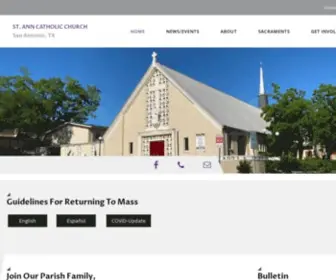 Stanncatholicchurch.com(Stanncatholicchurch) Screenshot