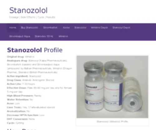 Stanozolol.eu(Stanozolol) Screenshot