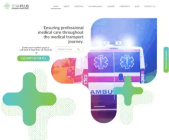 Stanplus.com(Ambulance Services in Hyderabad) Screenshot