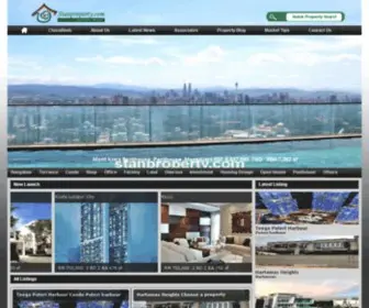 Stanproperty.com(Exclusive luxury Property Website for Malaysia) Screenshot