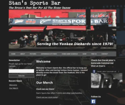 Stanssportsbar.com(The Bronx's Best Bar For All The Home Games) Screenshot